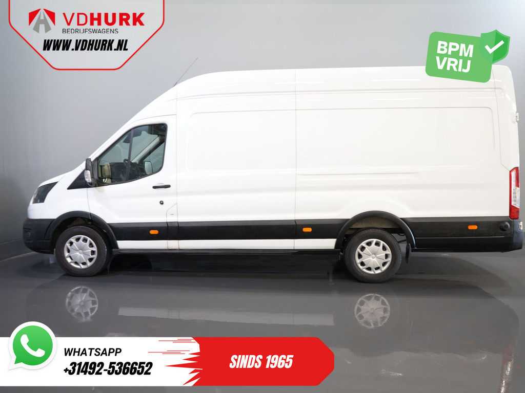 Ford Transit Bestelbus 350 2.0 TDCI 170 pk L4H3 BPM VRIJ! Trend Jumbo RWD/ 270 Gr.Deuren/ Camera/ PDC V+A/ Cruise/ Airco 9