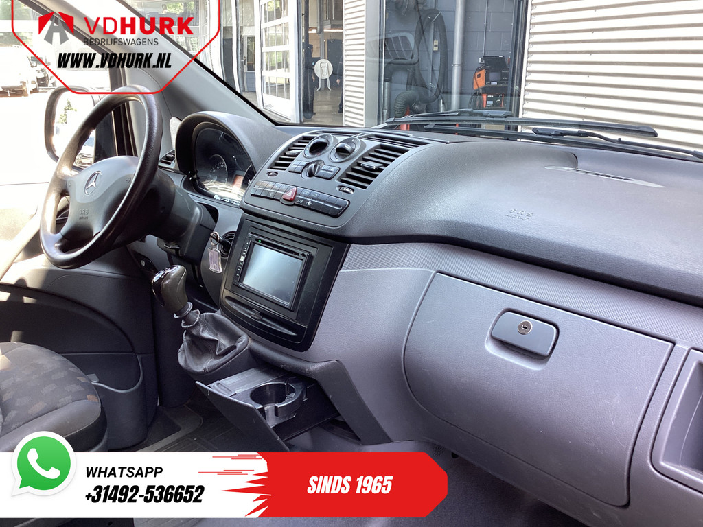 Mercedes-Benz Vito Personenvervoer 109 CDI L3 EXPORT ONLY (€8.349 Incl. BTW/BPM Vrij!) 9 Persoons/ Kombi/ Combi/ 9P/ Sidebars/ Camera/ Trekhaak/ Airco 2
