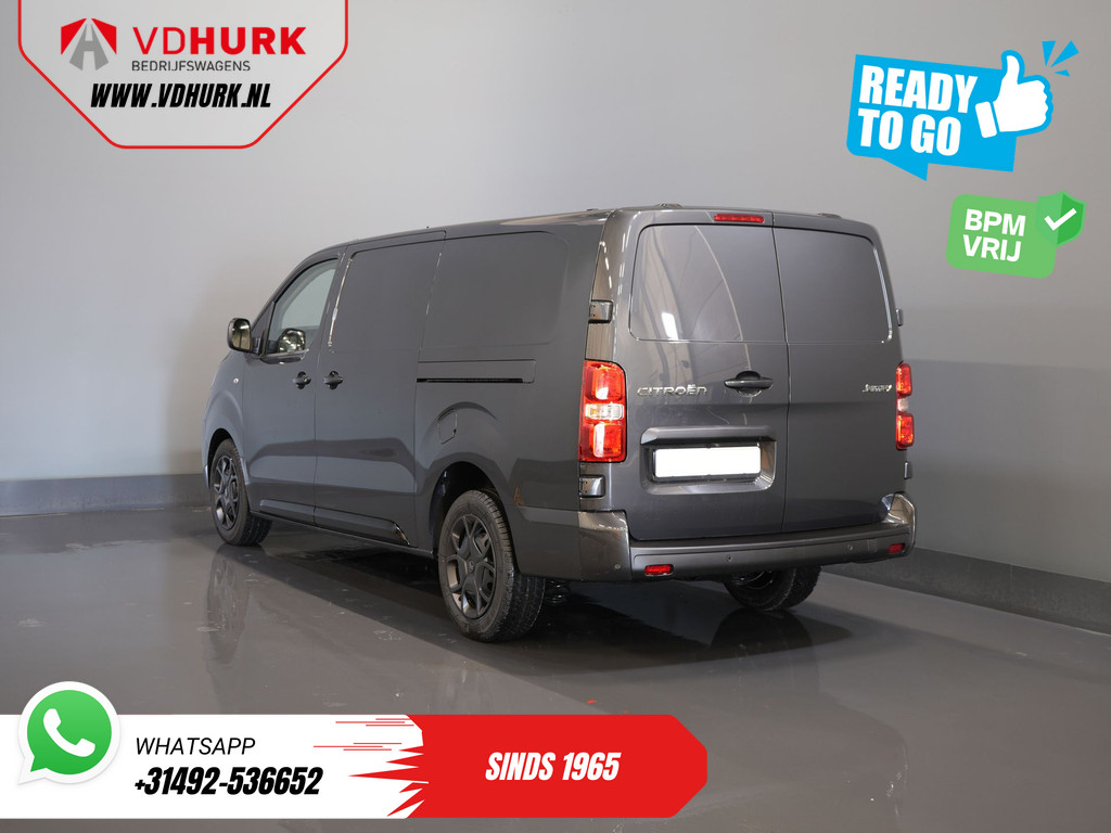 Citroën Jumpy Bestelbus 2.0 HDI 180 pk Aut. L3 BPM VRIJ! 2xSchuifdeur/ Virtual cockpit/ Carplay/ Camera/ PDC/ Cruise/ Airco 1