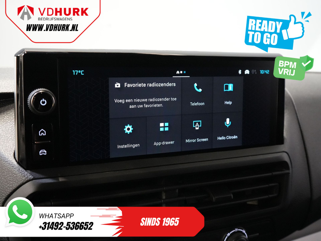 Citroën Jumpy Bestelbus 2.0 HDI 180 pk Aut. L3 BPM VRIJ! 2xSchuifdeur/ Virtual cockpit/ Carplay/ Camera/ PDC/ Cruise/ Airco 21