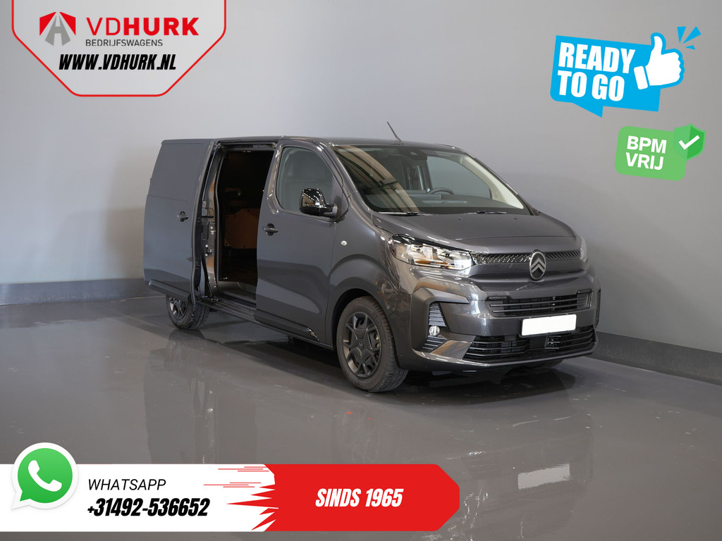 Citroën Jumpy Bestelbus 2.0 HDI 180 pk Aut. L3 BPM VRIJ! 2xSchuifdeur/ Virtual cockpit/ Carplay/ Camera/ PDC/ Cruise/ Airco 8
