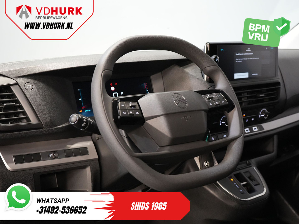 Citroën Jumpy Bestelbus 2.0 HDI 180 pk Aut. L3 BPM VRIJ! 2xSchuifdeur/ Virtual cockpit/ Carplay/ Camera/ PDC/ Cruise/ Airco 13