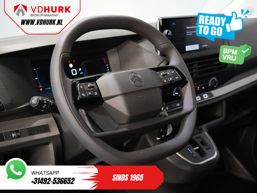 Citroën Jumpy Bestelbus 2.0 HDI 180 pk Aut. L3 BPM VRIJ! Virtual cockpit/ Carplay/ Camera/ PDC/ Cruise/ Airco 13