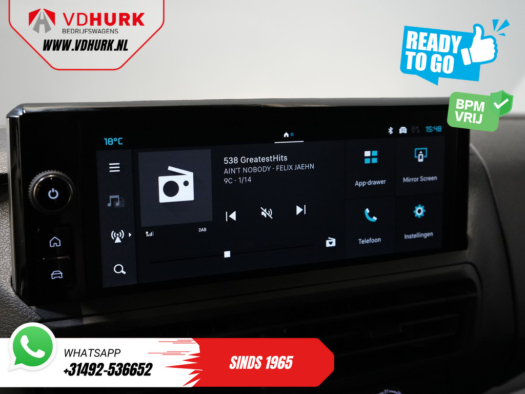 Citroën Jumpy Bestelbus 2.0 HDI 180 pk Aut. L3 BPM VRIJ! Virtual cockpit/ Carplay/ Camera/ PDC/ Cruise/ Airco 21
