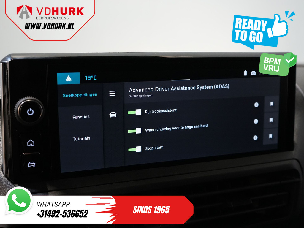 Citroën Jumpy Bestelbus 2.0 HDI 180 pk Aut. L3 BPM VRIJ! Virtual cockpit/ Carplay/ Camera/ PDC/ Cruise/ Airco 24