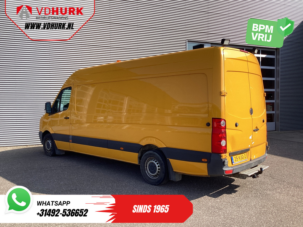 Volkswagen Crafter Bestelbus 32 2.5 TDI 136 pk L3H2 EXPORT ONLY DB Riem V.V./ 2.8t Trekgewicht/ Airco/ 270Gr.Deuren/ Trekhaak 1