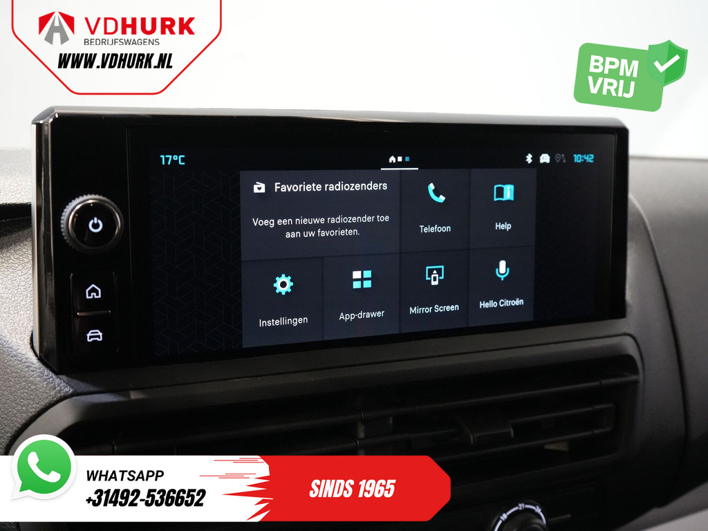 Citroën Jumpy Bestelbus 2.0 HDI 180 pk Aut. L3 BPM VRIJ! 2xSchuifdeur/ Virtual cockpit/ Carplay/ Camera/ PDC/ Cruise/ Airco 20