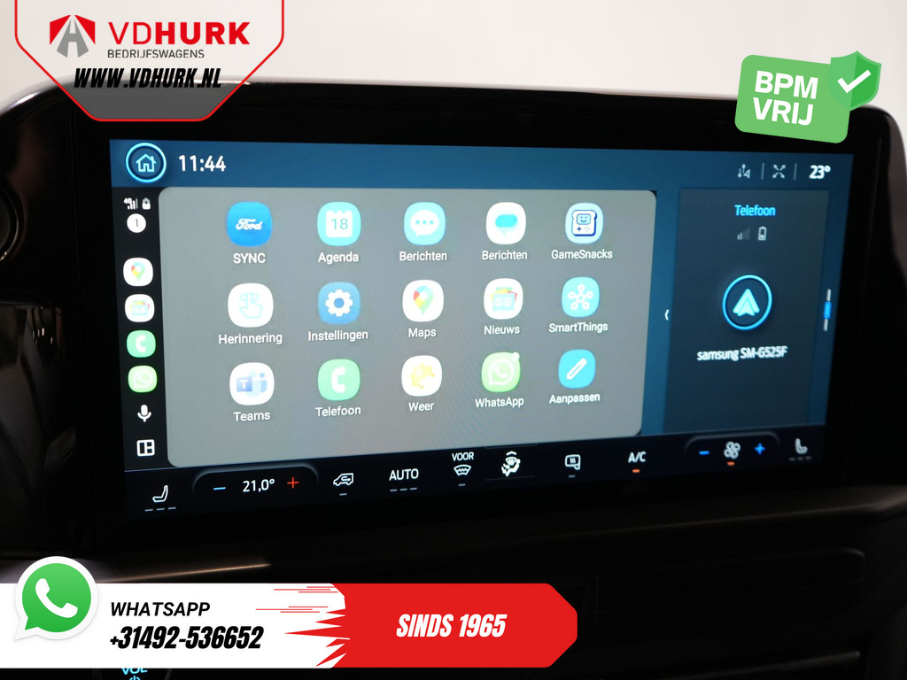 Ford Transit Custom Bestelbus 320 2.0 TDCI 170 pk Aut. L2 Limited BPM VRIJ! Imperiaal + Ladder/ LED/ Stoelverw./ Carplay/ Camera/ PDC/ LMV/ Cruise/ Trekhaak/  26