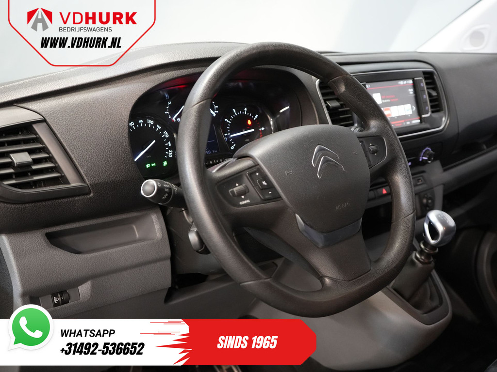 Citroën Jumpy Bestelbus 1.5 HDI 100 pk L2 BPM VRIJ! NL Auto/ Navi/ Carplay/ Camera/ PDC/ LMV/ Cruise/ Airco 12