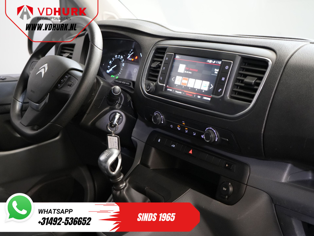 Citroën Jumpy Bestelbus 1.5 HDI 100 pk L2 BPM VRIJ! NL Auto/ Navi/ Carplay/ Camera/ PDC/ LMV/ Cruise/ Airco 2