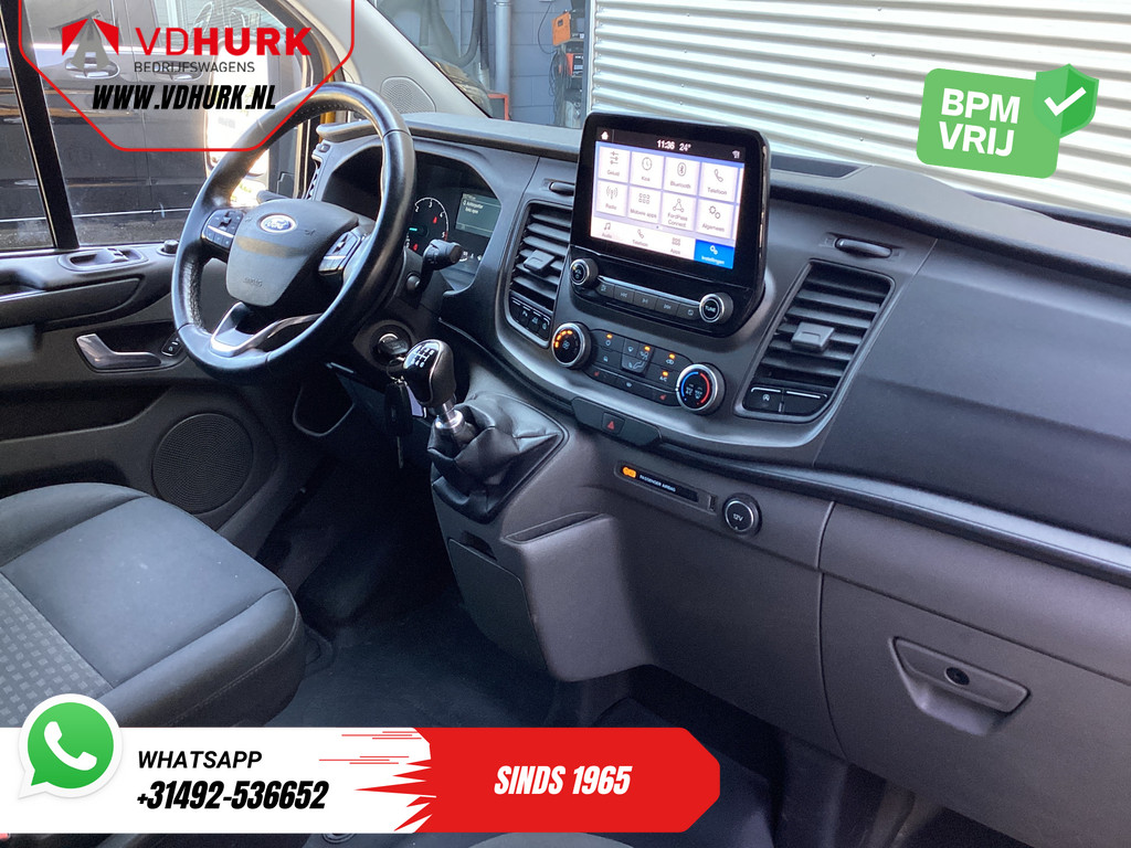 Ford Transit Custom Bestelbus 340 2.0 TDCI 130 pk L2 EXPORT ONLY Schuifdeur 2x/ 2.8t Trekverm./ Carplay/ Stoelverw./ Camera/ Trekhaak 2