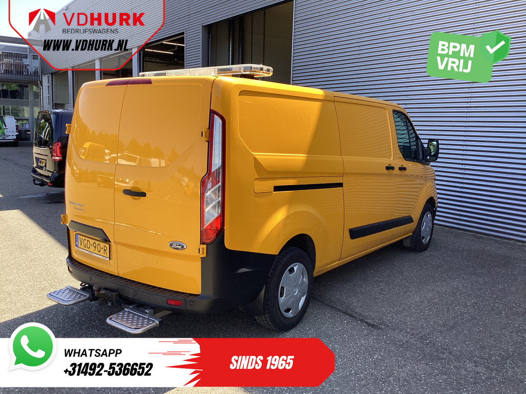 Ford Transit Custom Bestelbus 340 2.0 TDCI 130 pk L2 EXPORT ONLY Schuifdeur 2x/ 2.8t Trekverm./ Carplay/ Stoelverw./ Camera/ Trekhaak 9