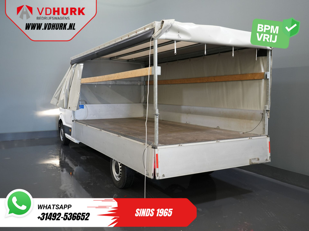 Volkswagen Crafter Open laadbak 35 2.0 TDI 180 pk DSG Aut. BPM VRIJ! 430x203 Open laadbak/ Schuifzeil/ Huif/ Climate/ Adapt. Cruise/ Camera/ Carplay 14