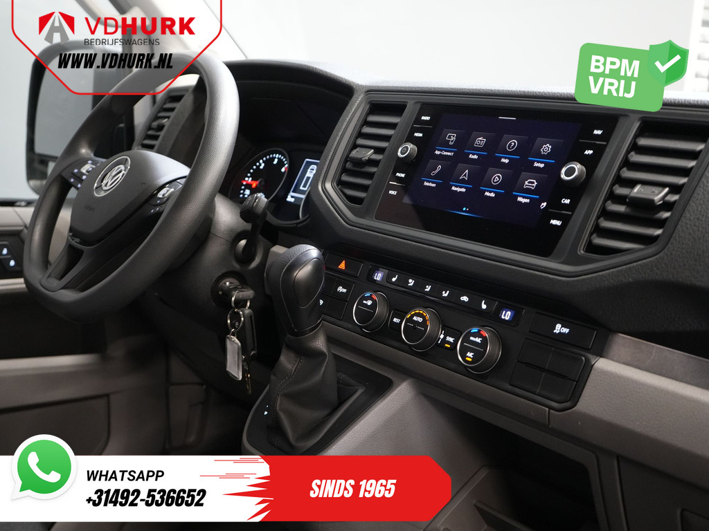 Volkswagen Crafter Open laadbak 35 2.0 TDI 180 pk DSG Aut. BPM VRIJ! 430x203 Open laadbak/ Schuifzeil/ Huif/ Climate/ Adapt. Cruise/ Camera/ Carplay 2