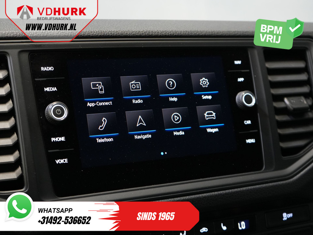 Volkswagen Crafter Open laadbak 35 2.0 TDI 180 pk DSG Aut. BPM VRIJ! 430x203 Open laadbak/ Schuifzeil/ Huif/ Climate/ Adapt. Cruise/ Camera/ Carplay 21