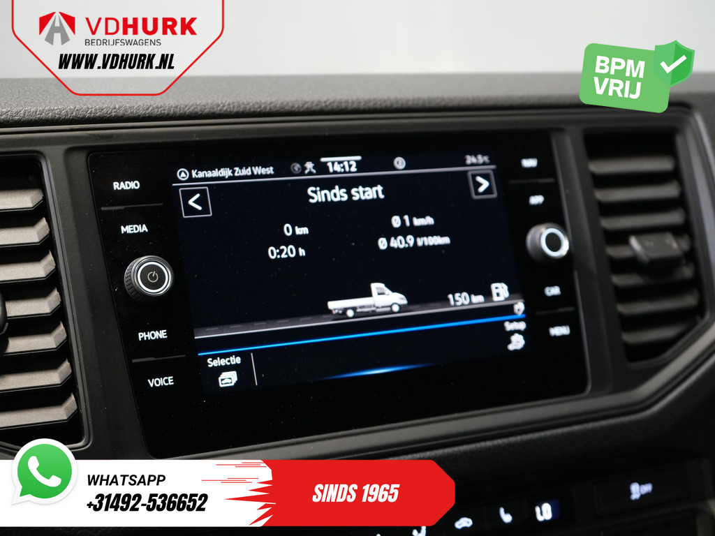 Volkswagen Crafter Open laadbak 35 2.0 TDI 180 pk DSG Aut. BPM VRIJ! 430x203 Open laadbak/ Schuifzeil/ Huif/ Climate/ Adapt. Cruise/ Camera/ Carplay 23