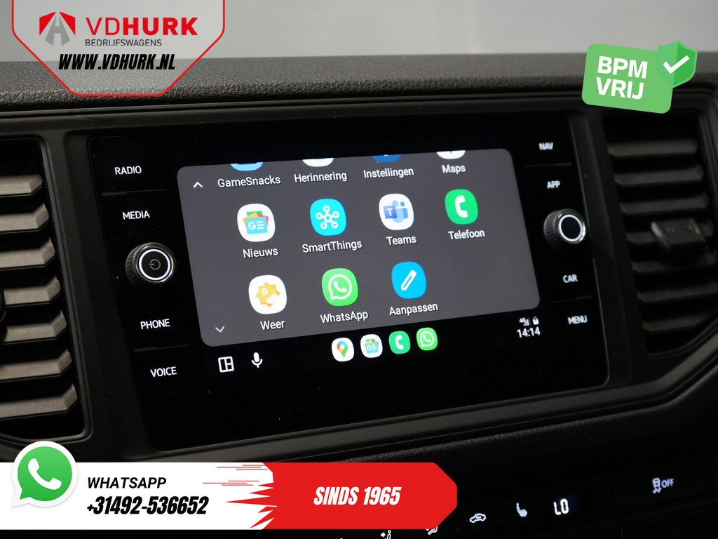 Volkswagen Crafter Open laadbak 35 2.0 TDI 180 pk DSG Aut. BPM VRIJ! 430x203 Open laadbak/ Schuifzeil/ Huif/ Climate/ Adapt. Cruise/ Camera/ Carplay 25