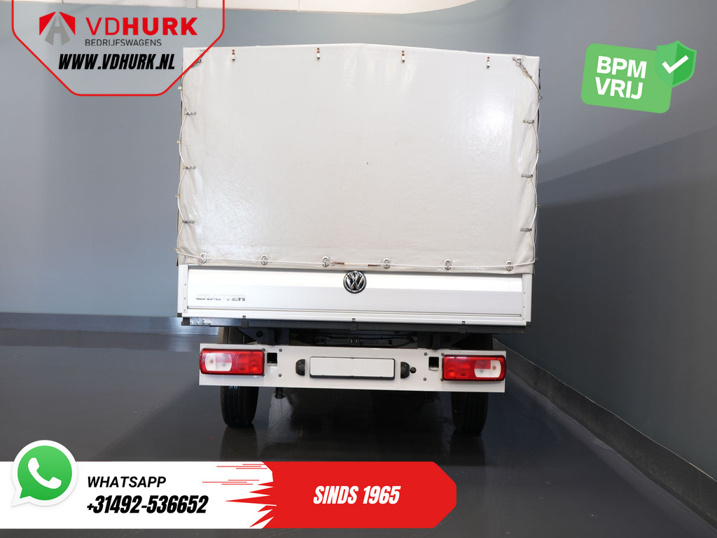 Volkswagen Crafter Open laadbak 35 2.0 TDI 180 pk DSG Aut. BPM VRIJ! 430x203 Open laadbak/ Schuifzeil/ Huif/ Climate/ Adapt. Cruise/ Camera/ Carplay 5