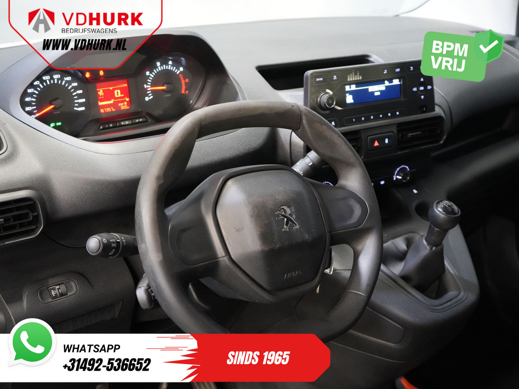 Peugeot Partner Bestelbus 1.6 HDI 75 pk BPM VRIJ! Airco/ Cruise 13