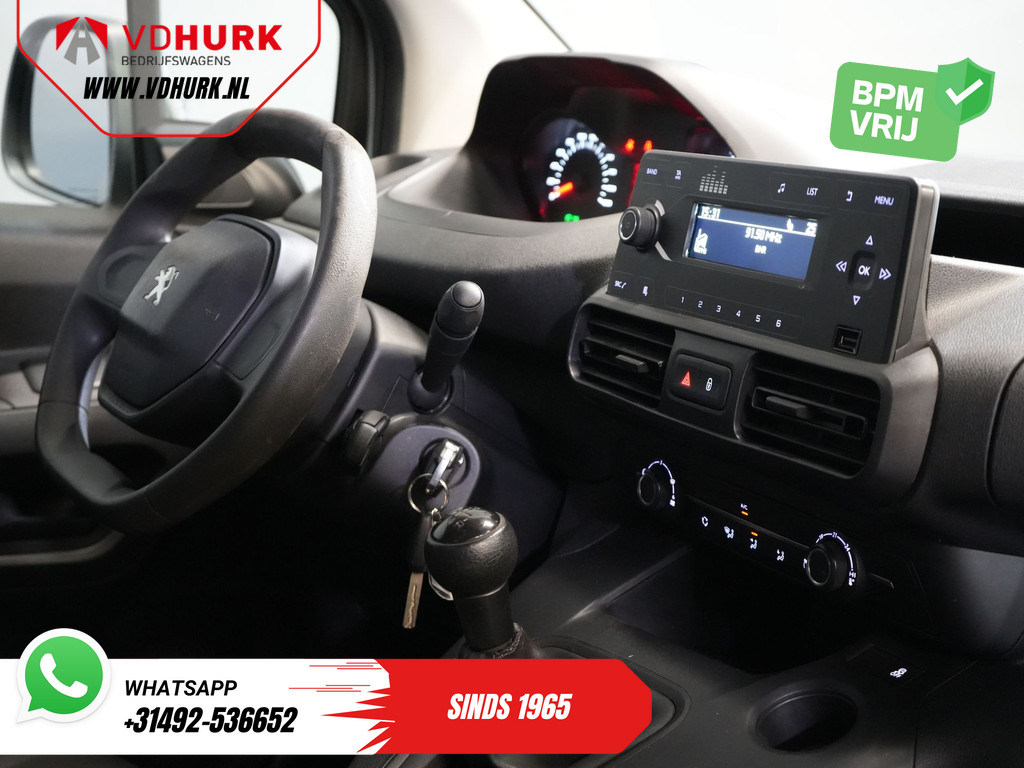 Peugeot Partner Bestelbus 1.6 HDI 75 pk BPM VRIJ! Airco/ Cruise 2