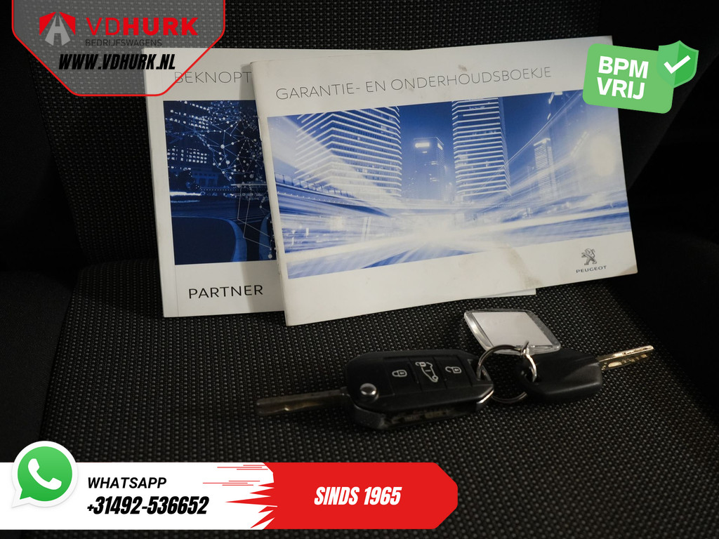 Peugeot Partner Bestelbus 1.6 HDI 75 pk BPM VRIJ! Airco/ Cruise 20