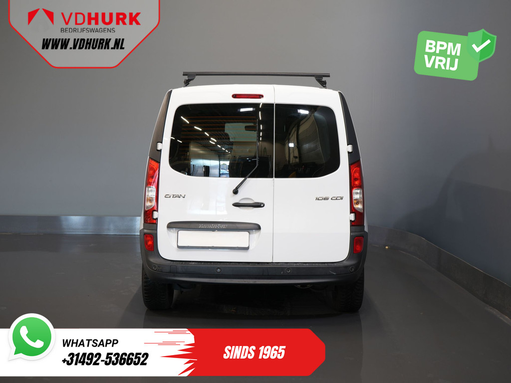 Mercedes-Benz Citan Bestelbus 108 CDI 75 pk BPM VRIJ EUR 6/ NL auto/ Airco/ PDC/ Dakdragers/ Radio 5