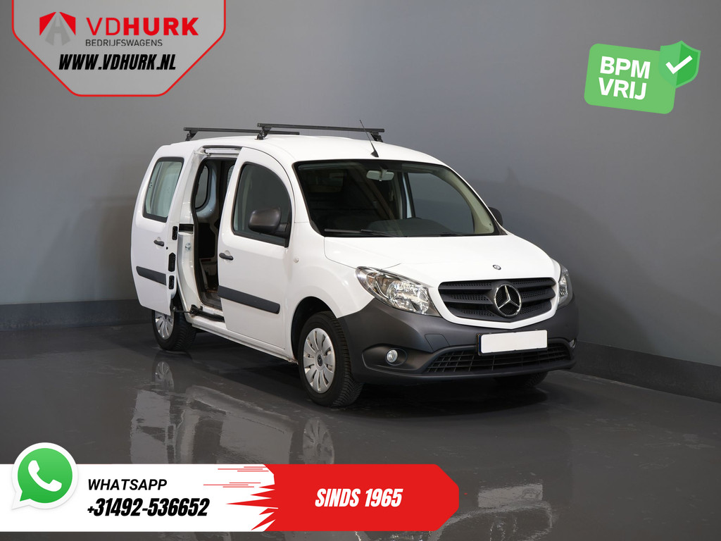 Mercedes-Benz Citan Bestelbus 108 CDI 75 pk BPM VRIJ EUR 6/ NL auto/ Airco/ PDC/ Dakdragers/ Radio 8
