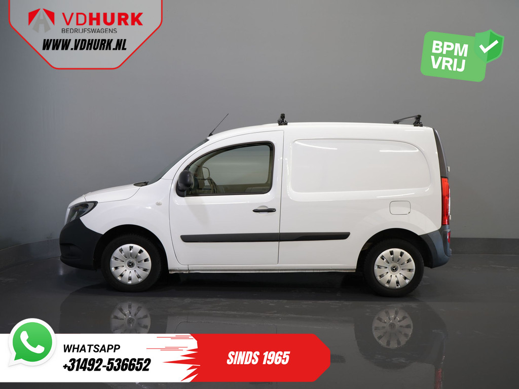 Mercedes-Benz Citan Bestelbus 108 CDI 75 pk BPM VRIJ EUR 6/ NL auto/ Airco/ PDC/ Dakdragers/ Radio 9