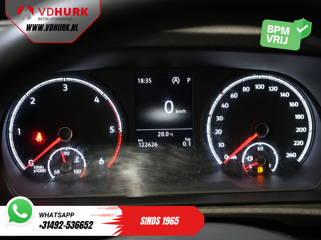 Volkswagen Caddy Cargo Bestelbus 2.0 TDI 120 pk DSG Aut. BPM VRIJ! Carplay/ Cruise/ Camera/ PDC/ Airco 19