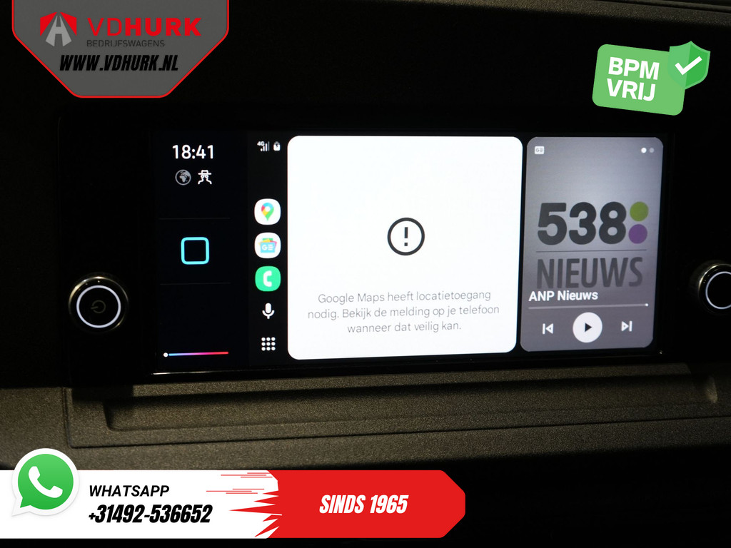 Volkswagen Caddy Cargo Bestelbus 2.0 TDI 120 pk DSG Aut. BPM VRIJ! Carplay/ Cruise/ Camera/ PDC/ Airco 24
