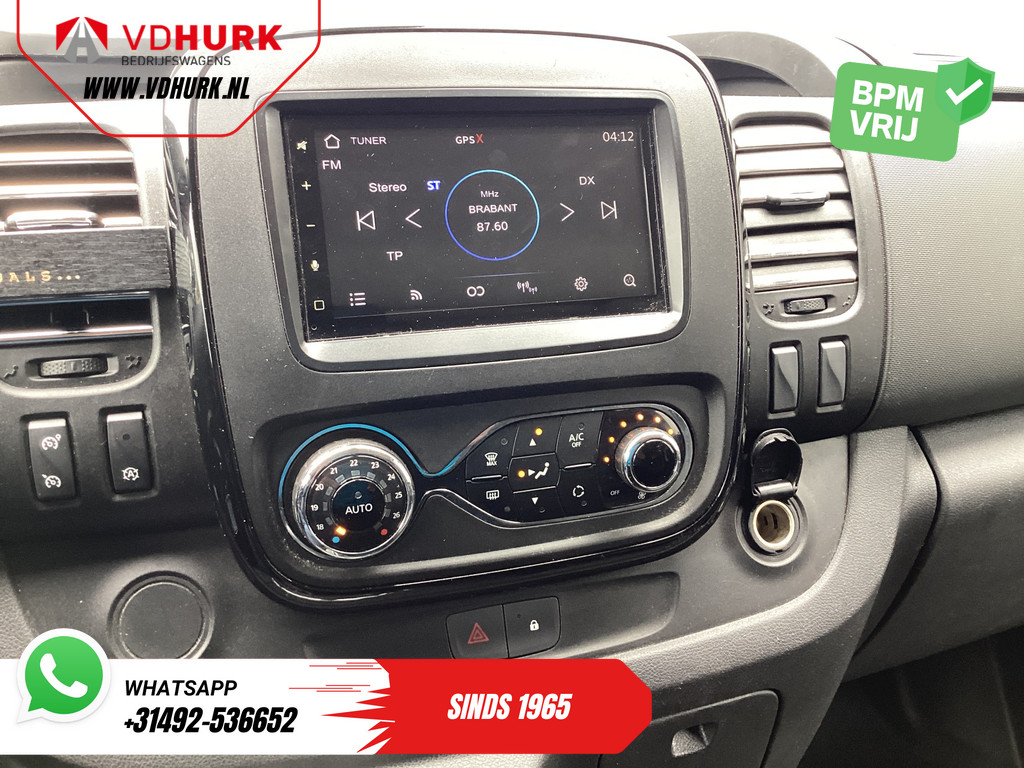 Opel Vivaro Bestelbus 1.6 CDTI 140 pk L2 DC Dubbel Cabine EXPORT ONLY 2x Schuifdeur/ Leder/ Climate/ Carplay/ Camera/ Cruise/ PDC/ Trekhaak/ LMV 10