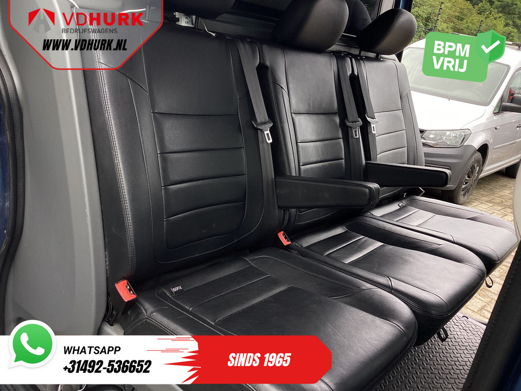 Opel Vivaro Bestelbus 1.6 CDTI 140 pk L2 DC Dubbel Cabine EXPORT ONLY 2x Schuifdeur/ Leder/ Climate/ Carplay/ Camera/ Cruise/ PDC/ Trekhaak/ LMV 12