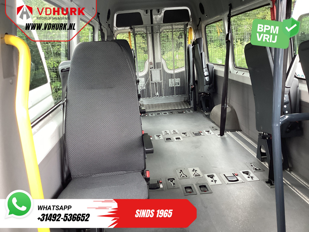 Volkswagen Crafter Personenvervoer 35 2.0 TDI L3H2 EXPORT ONLY! €9.559 incl BTW/BPM Rolstoellift/ 9 Pers/ 9P/ Sidebars/ Rearbar/ Airco 12