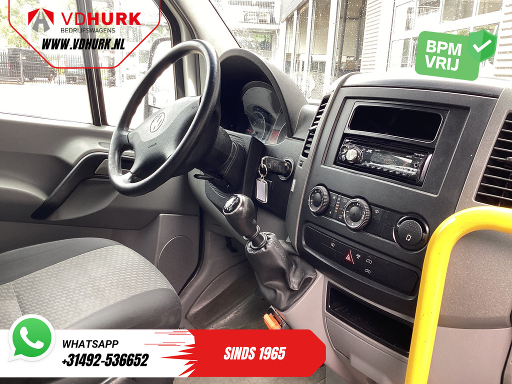 Volkswagen Crafter Personenvervoer 35 2.0 TDI L3H2 EXPORT ONLY! €9.559 incl BTW/BPM Rolstoellift/ 9 Pers/ 9P/ Sidebars/ Rearbar/ Airco 2
