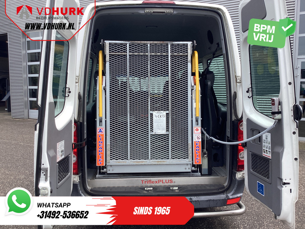 Volkswagen Crafter Personenvervoer 35 2.0 TDI L3H2 EXPORT ONLY! €9.559 incl BTW/BPM Rolstoellift/ 9 Pers/ 9P/ Sidebars/ Rearbar/ Airco 4