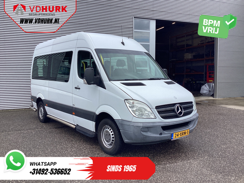 Mercedes-Benz Sprinter Personenvervoer 313 2.2 CDI L2H2 €10.164 Incl. BTW BPM VRIJ! EXPORT ONLY Combi/ 9 Persoons/ Kombi/ 9P/ Airco/ Rolstoellift 0