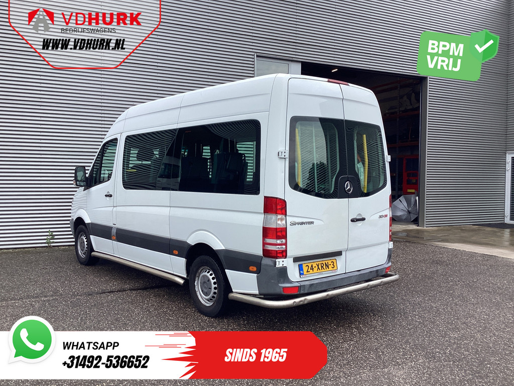 Mercedes-Benz Sprinter Personenvervoer 313 2.2 CDI L2H2 €10.164 Incl. BTW BPM VRIJ! EXPORT ONLY Combi/ 9 Persoons/ Kombi/ 9P/ Airco/ Rolstoellift 1