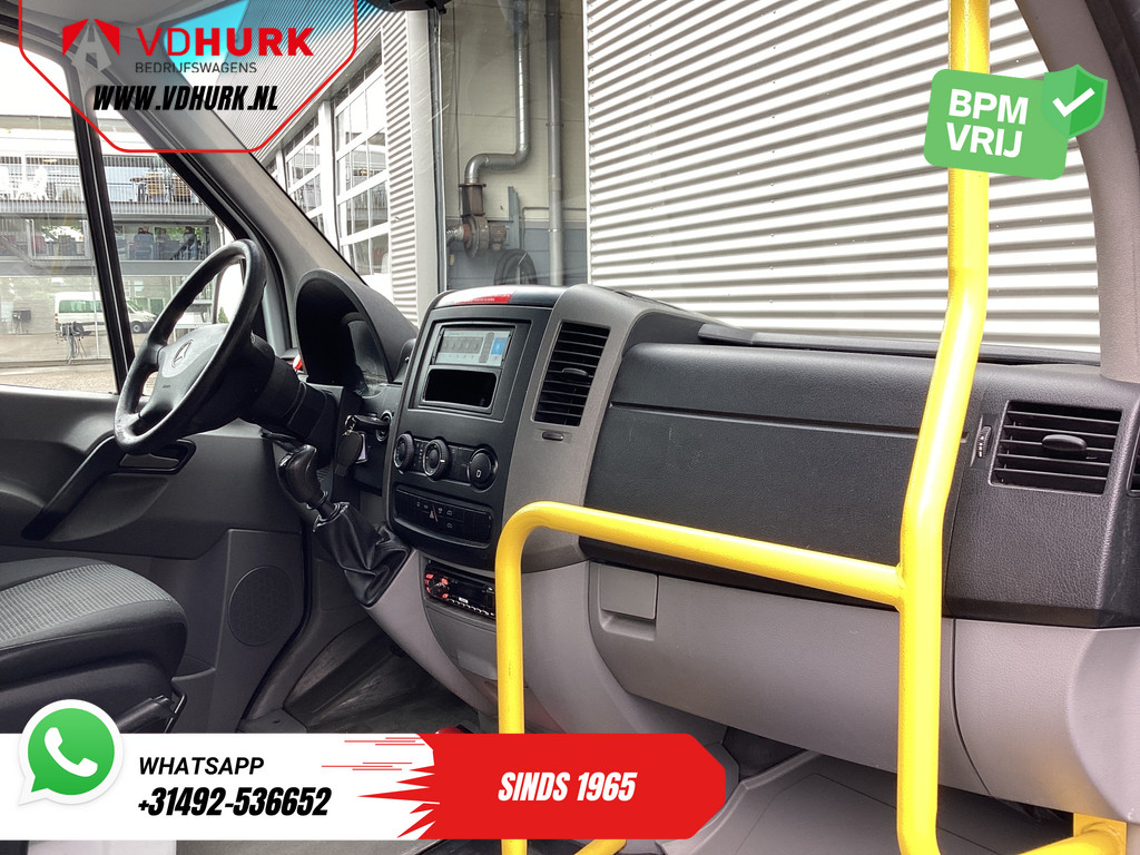 Mercedes-Benz Sprinter Personenvervoer 313 2.2 CDI L2H2 €10.164 Incl. BTW BPM VRIJ! EXPORT ONLY Combi/ 9 Persoons/ Kombi/ 9P/ Airco/ Rolstoellift 10