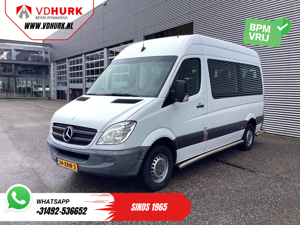 Mercedes-Benz Sprinter Personenvervoer 313 2.2 CDI L2H2 €10.164 Incl. BTW BPM VRIJ! EXPORT ONLY Combi/ 9 Persoons/ Kombi/ 9P/ Airco/ Rolstoellift 6