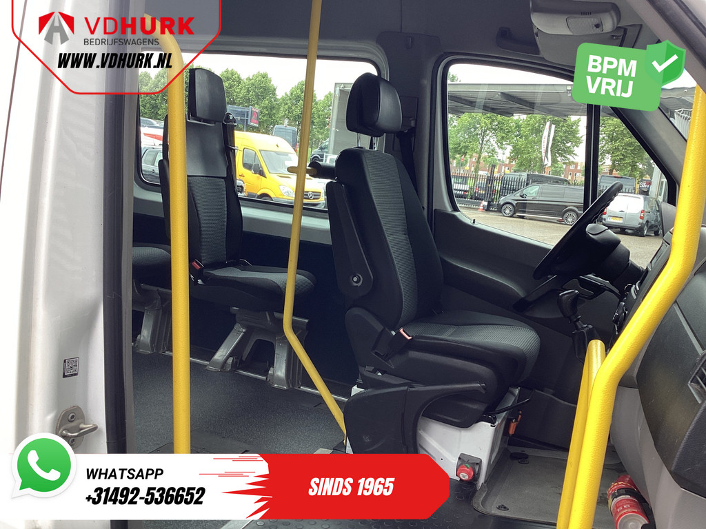 Mercedes-Benz Sprinter Personenvervoer 313 2.2 CDI L2H2 €10.164 Incl. BTW BPM VRIJ! EXPORT ONLY Combi/ 9 Persoons/ Kombi/ 9P/ Airco/ Rolstoellift 9
