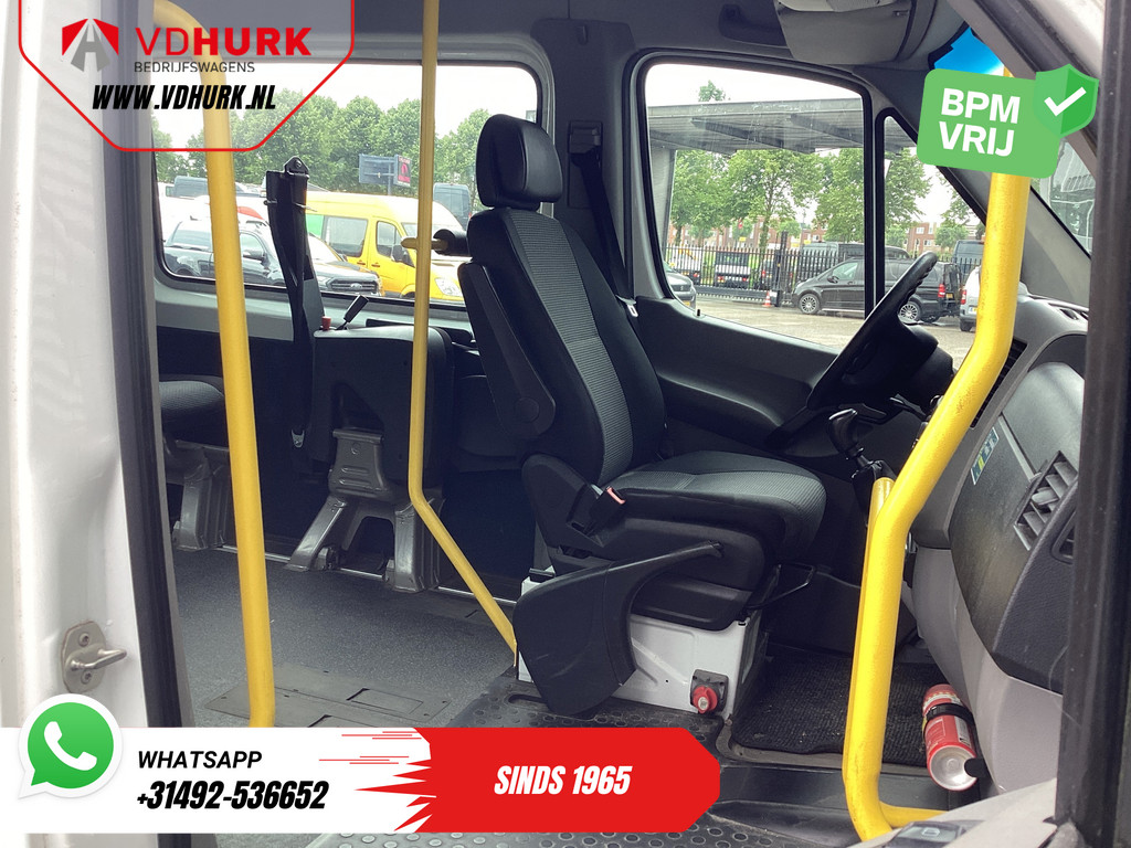 Mercedes-Benz Sprinter Personenvervoer Mercedes-Benz Sprinter 313 2.2 CDI L2H2 €9.922 Incl. BTW BPM VRIJ! EXPORT ONLY Combi/ 9 Persoons/ Kombi/ 9P/ Airco/ Rolstoellift 4