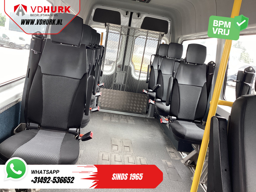 Mercedes-Benz Sprinter Personenvervoer Mercedes-Benz Sprinter 313 2.2 CDI L2H2 €9.922 Incl. BTW BPM VRIJ! EXPORT ONLY Combi/ 9 Persoons/ Kombi/ 9P/ Airco/ Rolstoellift 7
