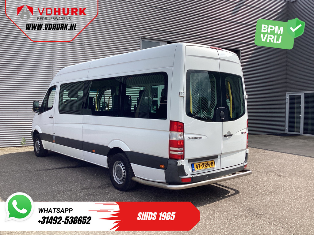 Mercedes-Benz Sprinter Personenvervoer 313 2.2 CDI L3H2 €10.527 Incl. BTW BPM VRIJ! EXPORT ONLY Combi/ 9 Persoons/ Kombi/ 9P/ Airco/ Rolstoellift 1