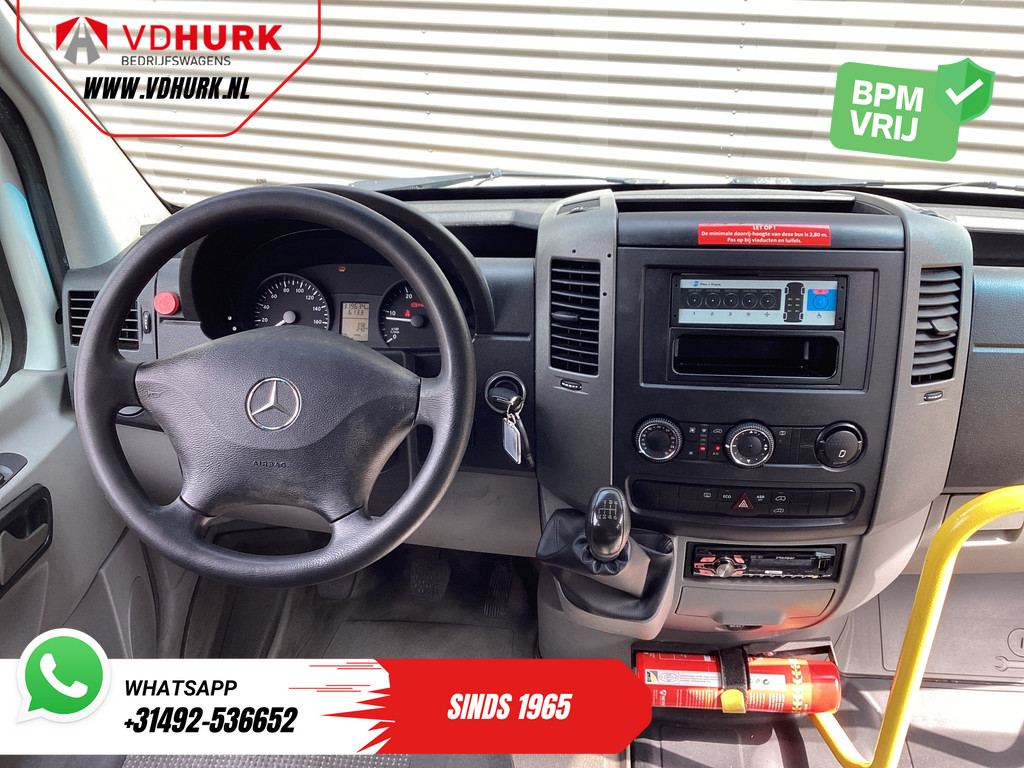 Mercedes-Benz Sprinter Personenvervoer 313 2.2 CDI L3H2 €10.527 Incl. BTW BPM VRIJ! EXPORT ONLY Combi/ 9 Persoons/ Kombi/ 9P/ Airco/ Rolstoellift 2