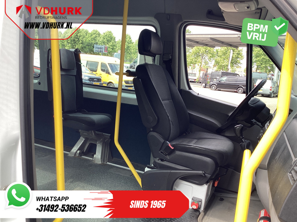 Mercedes-Benz Sprinter Personenvervoer 313 2.2 CDI L3H2 €10.527 Incl. BTW BPM VRIJ! EXPORT ONLY Combi/ 9 Persoons/ Kombi/ 9P/ Airco/ Rolstoellift 8