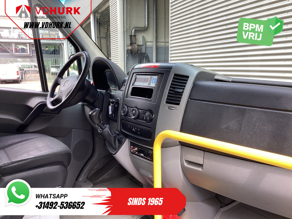 Mercedes-Benz Sprinter Personenvervoer 313 2.2 CDI L3H2 €10.527 Incl. BTW BPM VRIJ! EXPORT ONLY Combi/ 9 Persoons/ Kombi/ 9P/ Airco/ Rolstoellift 9