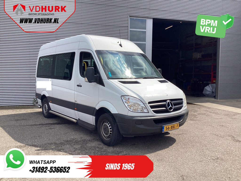 Mercedes-Benz Sprinter Personenvervoer 313 2.2 CDI L2H2 €9.922 Incl. BTW BPM VRIJ! EXPORT ONLY Combi/ 9 Persoons/ Kombi/ 9P/ Airco/ Rolstoellift 0