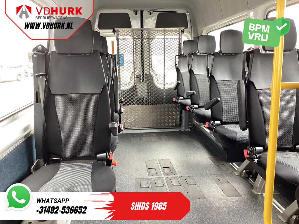 Mercedes-Benz Sprinter Personenvervoer 313 2.2 CDI L2H2 €9.922 Incl. BTW BPM VRIJ! EXPORT ONLY Combi/ 9 Persoons/ Kombi/ 9P/ Airco/ Rolstoellift 10