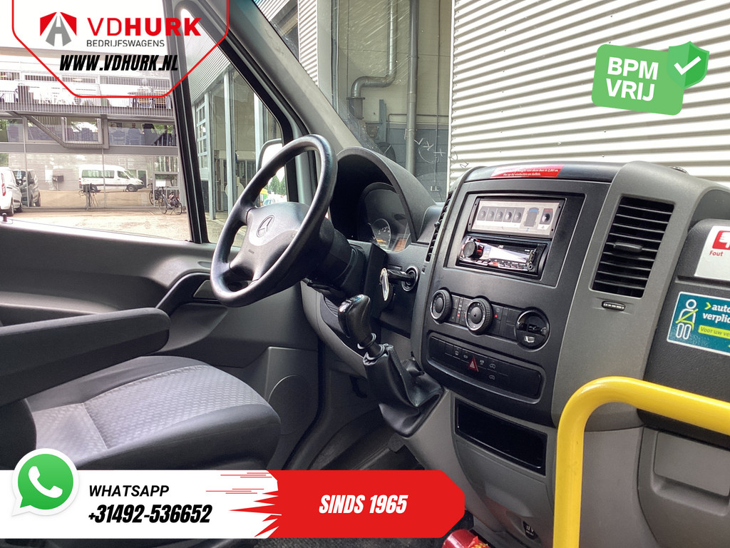 Mercedes-Benz Sprinter Personenvervoer 313 2.2 CDI L2H2 €9.922 Incl. BTW BPM VRIJ! EXPORT ONLY Combi/ 9 Persoons/ Kombi/ 9P/ Airco/ Rolstoellift 2