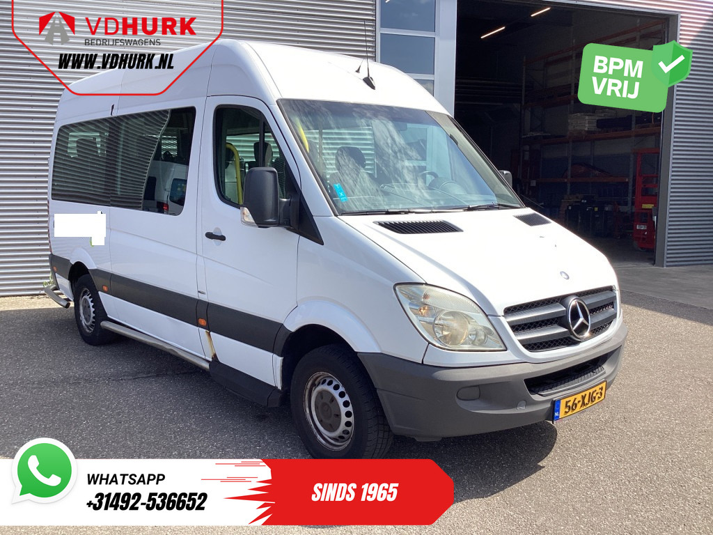 Mercedes-Benz Sprinter Personenvervoer 313 2.2 CDI L2H2 €11.132 Incl. BTW BPM VRIJ! EXPORT ONLY Combi/ 9 Persoons/ Kombi/ 9P/ Airco/ Rolstoellift 0